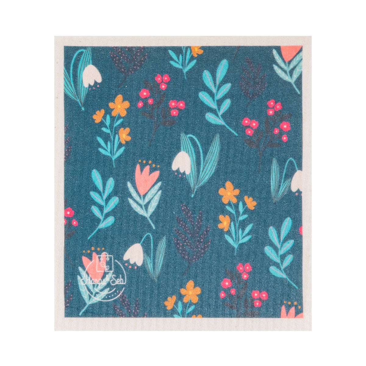 Swedish Dishcloth Set | 5-Pack Willow Bloom