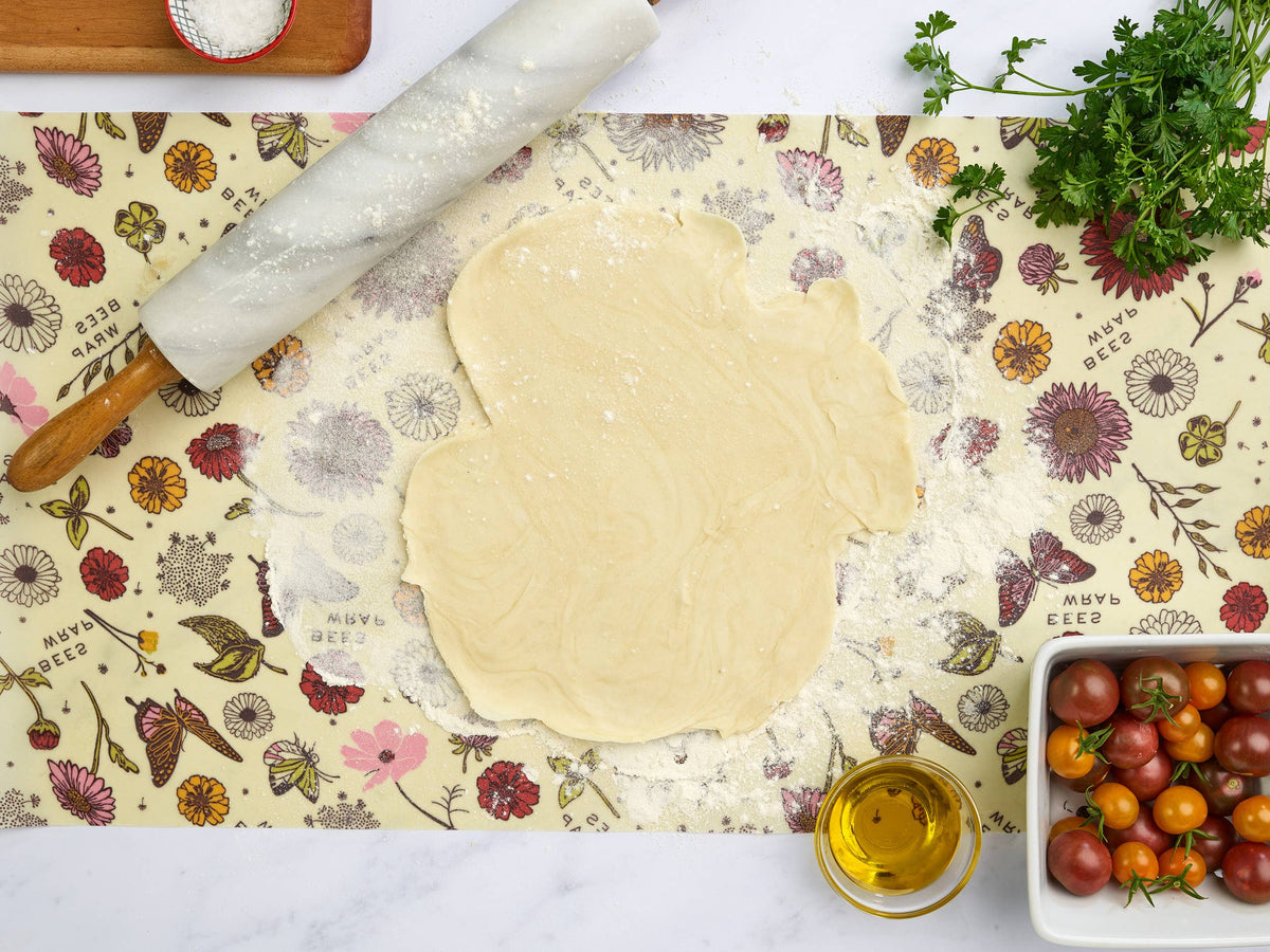 Bee's Wrap Reusable Beeswax Food Wrap Roll | Meadow Magic