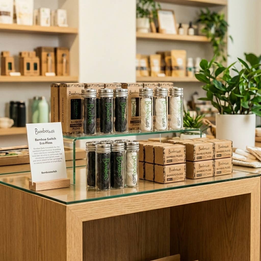 Vegan Bamboo Dental Floss
