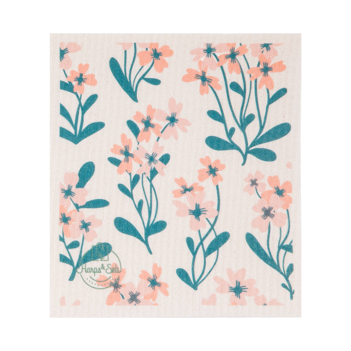 Swedish Dishcloth Set | 5-Pack Willow Bloom