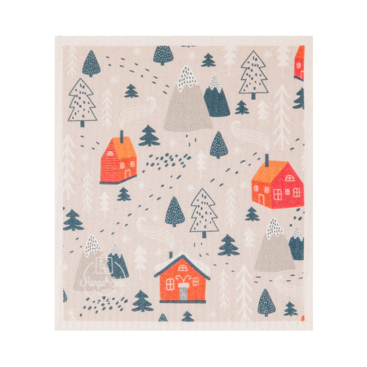 Swedish Dishcloth Set | 5-Pack Mystic Forest