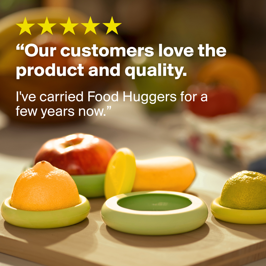 Reusable Silicone Food Savers – Autumn Harvest (Set of 5)