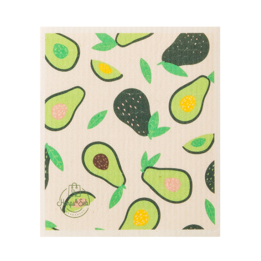 Swedish Dishcloth Set | 5-Pack Lemon Kiss