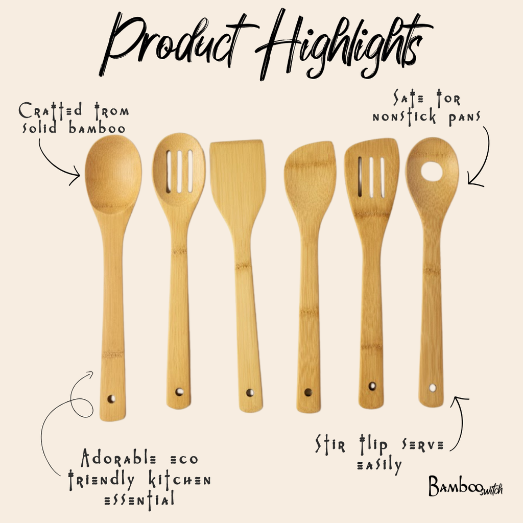 Bamboo Kitchen Utensil