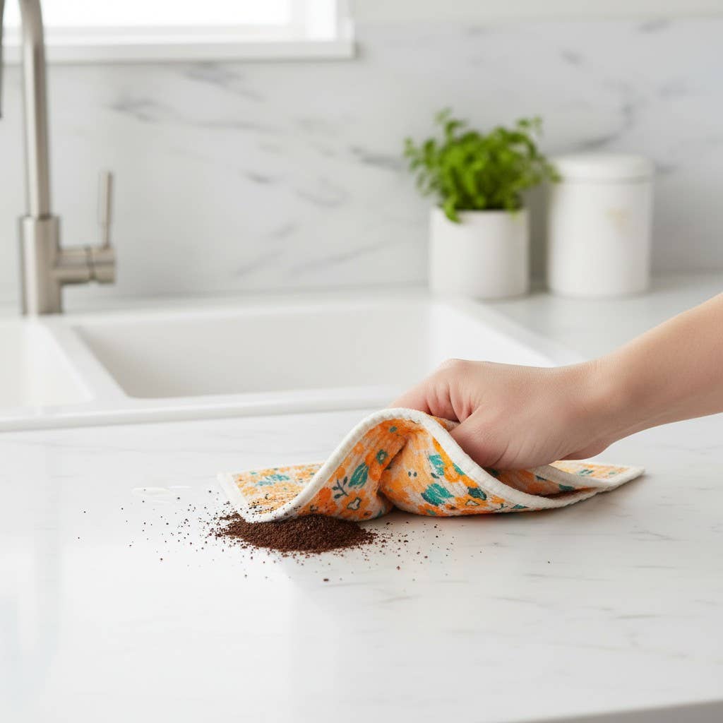 Swedish Dishcloth Set | 6-Pack Rosy Dawn