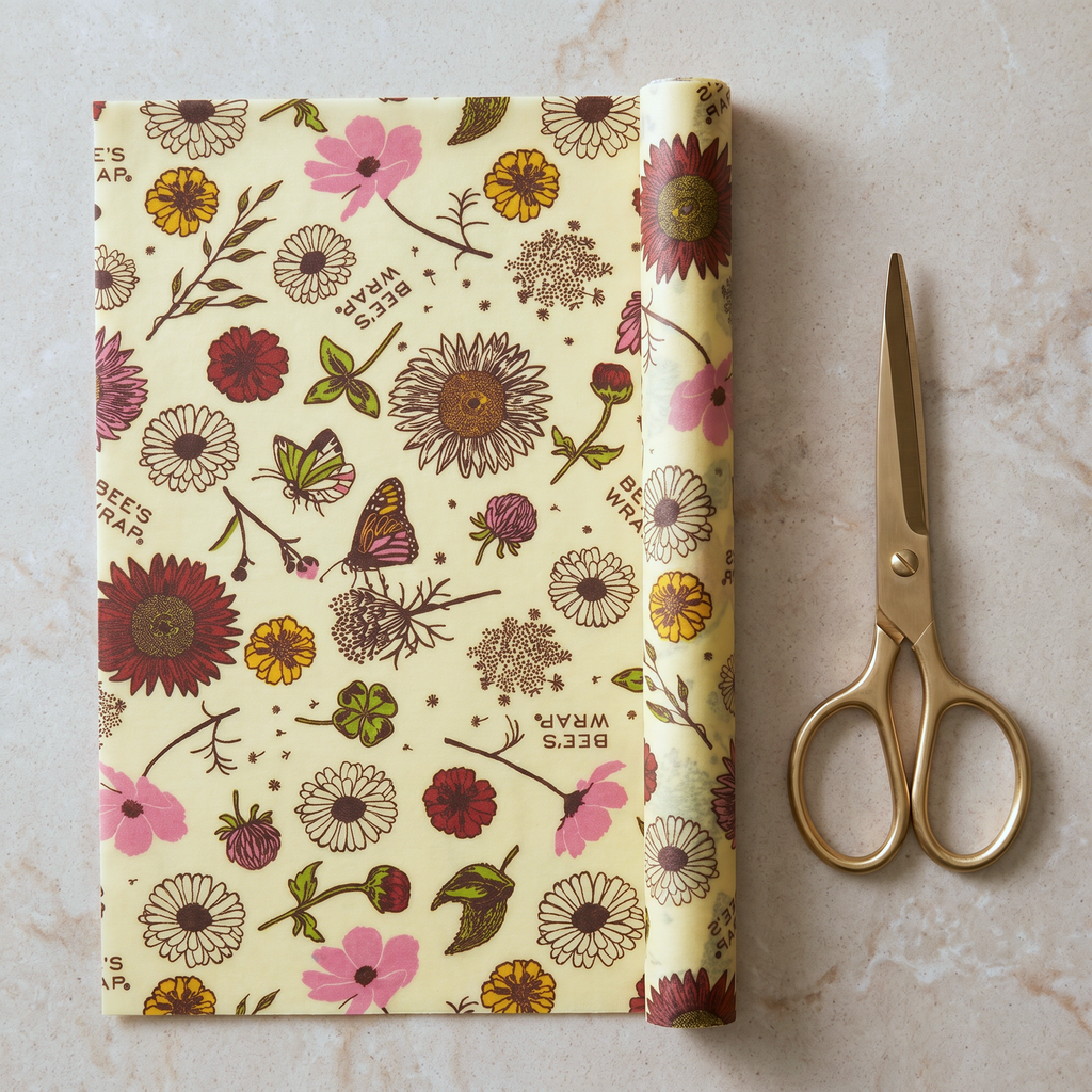 Bee's Wrap Reusable Beeswax Food Wrap Roll | Meadow Magic