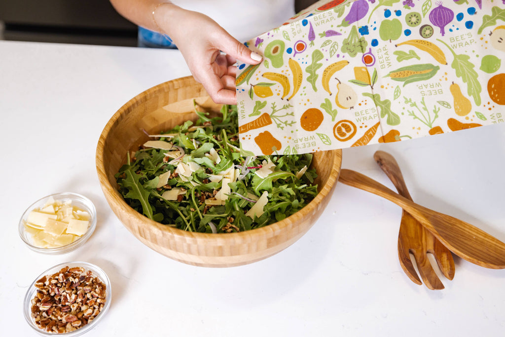 Bee's Wrap Reusable Beeswax Food Wrap Roll | Garden Party