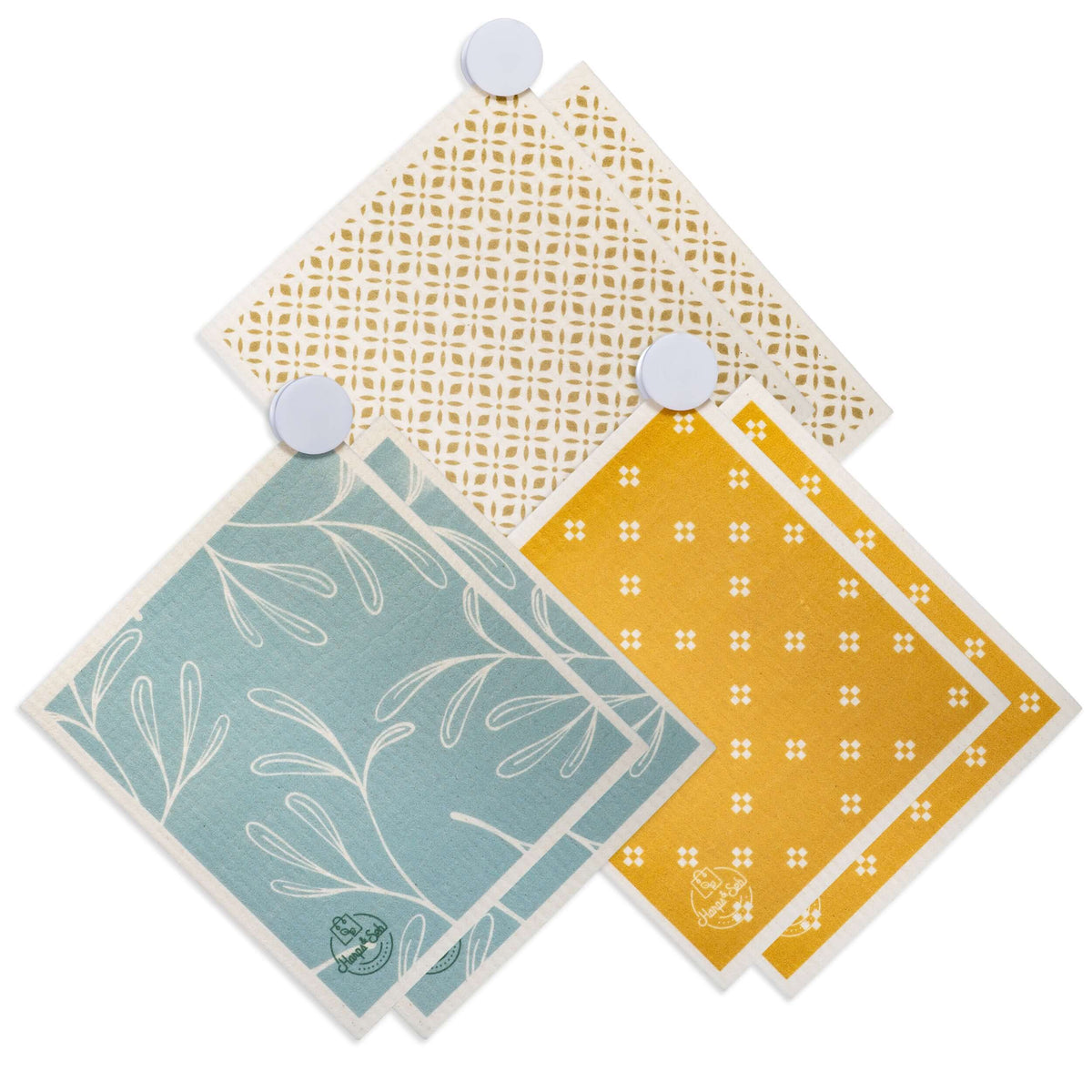 Swedish Dishcloth Set | 6-Pack Apothecary