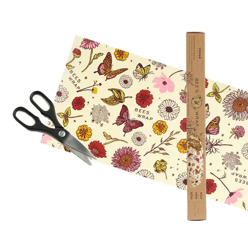 Bee's Wrap Reusable Beeswax Food Wrap Roll | Meadow Magic